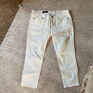 J Crew White Jeans